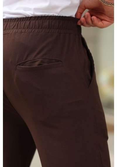 Madmext Acı Kahverengi Relaxed Erkek Pantolon 6510