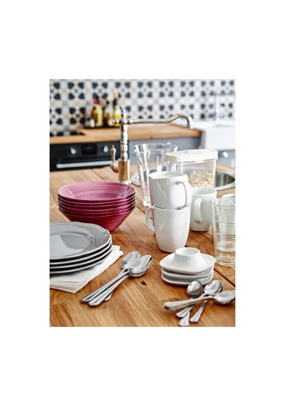 Ikea Vardera Porselen Kupa 8 Cm 170 Ml Beyaz 1 Parça