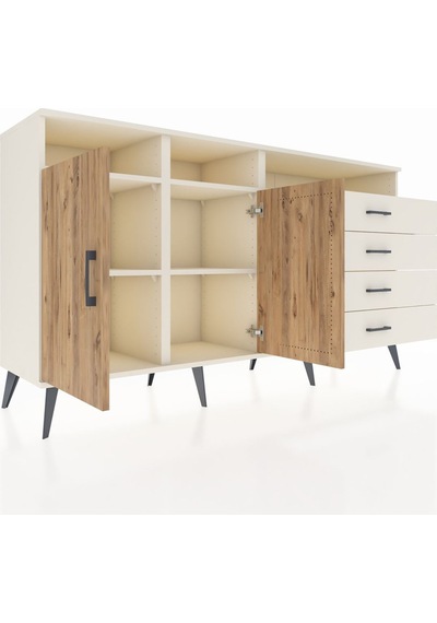 Hyperion Konsol 5 Raflı 4 Çekmeceli 2 Kapaklı 176x44x99 Aytaşı-çam/aytaşı Aytası/atlas Çam - Aytası Hyperion Konsol 5 Raflı 4 Çekmeceli 2 Kapaklı 176x44x99 Aytaşı-çam/aytaşı Aytası/atlas Çam - Aytası