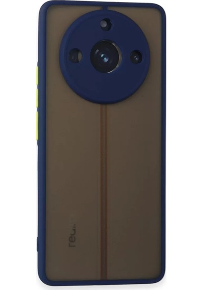 Newface Realme 11 Pro Kılıf Montreal Silikon Kapak - Lacivert
