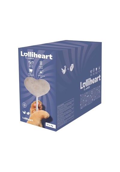 M-pets Lolliheart Yaban Mersinli Kedi Ödülü 4gr 15li Koli