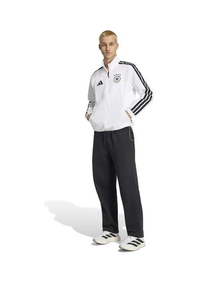 Adidas Almanya Home Anthem Erkek Beyaz Dik Yaka Ceket