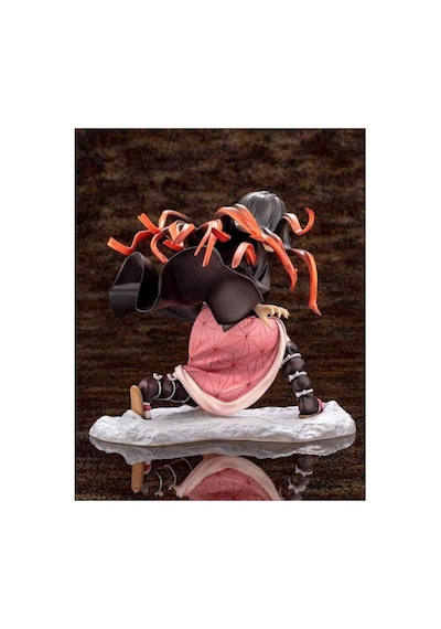 Demon Slayer Kimetsu No Yaiba Nezuko Kamado Fighting Version Aksiyon Figürü 17 Cm