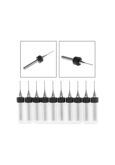 0.4mm Pcb Matkap Ucu Seti - 10 Adet Kutulu