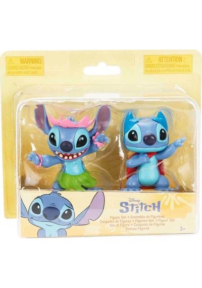 Disney 2 Li Figür Seti Ttc34000 - Hawaii Kıyafetli Stitch Li Set