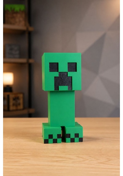 Minecraft Creeper Kulaklık Standı Ve Dekor Figürü 3d Baskı Gaming Masaüstü Aksesuarı