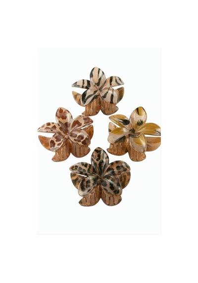 Leopar Desenli Lotus Mandal Toka 8 Cm Diğer 66186637