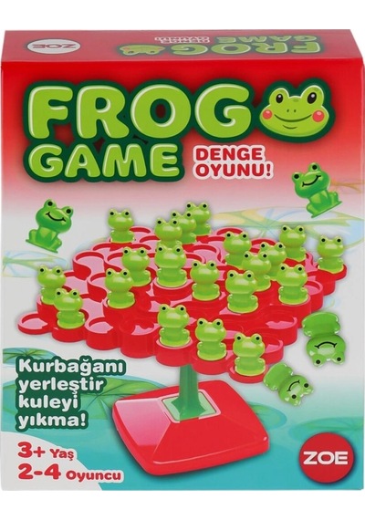 Mey İthalat 35002 Zoe Frog Denge Oyunu -ks Game