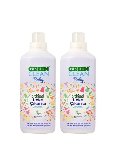 U Green Clean Baby Bitkisel Leke Çıkarıcı 2 x 1 L