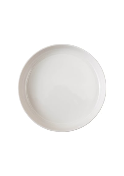 Mudo Home Ephesus Whıte Çukur Tabak 22cm Beyaz