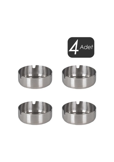 Porsima Etn-015 4 lü Küllük 1,2 ml Kalınlık Metal Küllük