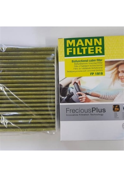 Toyota Uyumlu Auris Mann Anti Alerjik Polen Filtresi 2007-2018 Fp1919
