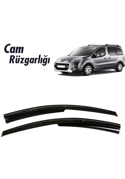 Peugeot Partner Tepee 2008 2019 Araca Ozel Sunplex Cam Rüzgarlığı