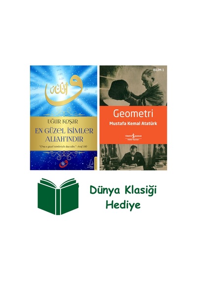 En Güzel İsimler Allah'ındır + Geometri + Dünya Klasiği Hediye