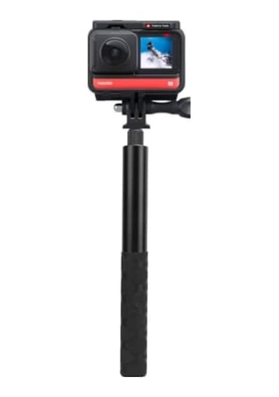150cm Görünmez Selfie Çubuğu, Insta360 X3, X2, X4, X5, One Rs, Go 3, One X, Evo İle Uyumlu, 180 Gr Alüminyum Katlan Diğer