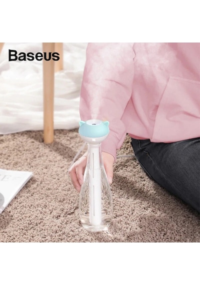 Baseus Magic Wand Ev Ofis Nemlendirici Aroma Yayıcı+ Gece Lambası- 5775 Begonvil