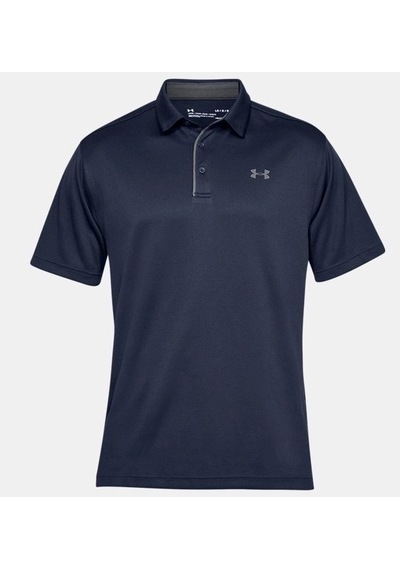 Under Armour Tech Polo Erkek T-shirt 1290140-410 Lacivert