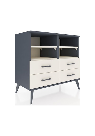 Hyperion Şifonyer 4 Raflı 4 Çekmeceli 88x44x80 Antrasit-aytaşı Aytaşı Hyperion Şifonyer 4 Raflı 4 Çekmeceli 88x44x80 Antrasit-aytaşı Aytaşı