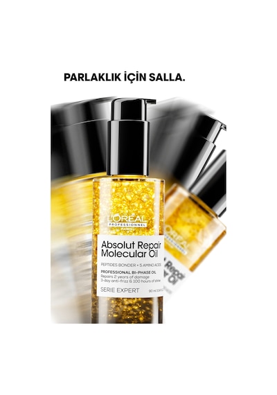 Paris Serie Expert Absolut Repair Molecular Dual Oil Saç Bakım Yağı 90ml