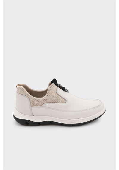 Derinet Comfort Taban Erkek Sneaker Kırık Beyaz Kırık Beyaz