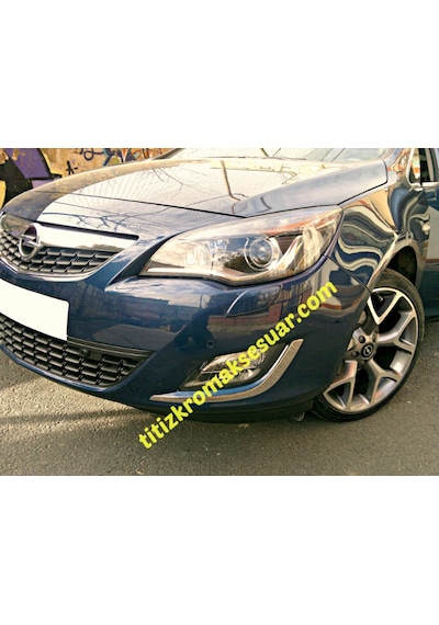 Opel Astra J Hb 2010-2012 Krom Sis Farı Çerçevesi Aks. 2 P. P.Çlk