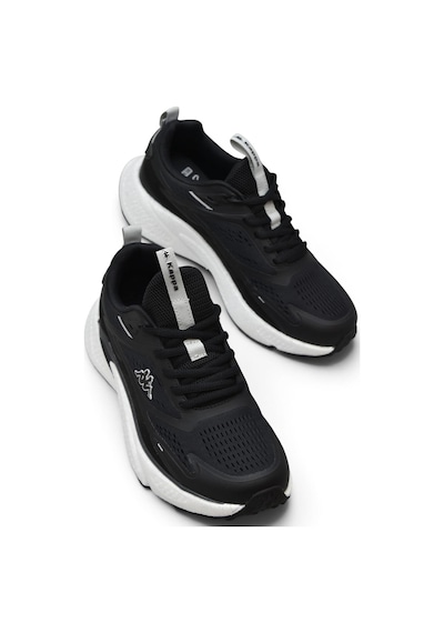 Ispartalılar Kp-4035 Ortopedik Taban Günlük Unisex Spor Ayakkabı Kappa Spor Ayakkabı Siyah
