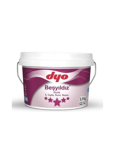 Dyo Beşyıldız Plastik İç Cephe Boyası 3.5 Kg