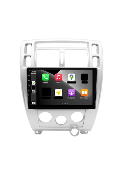 Hyundai Tucson Android Multimedya Sistemi 2-32 For-x 2004-2010 9"