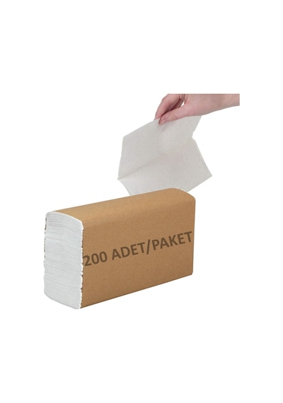 Z Katlama Dispenser Havlu 200'lü