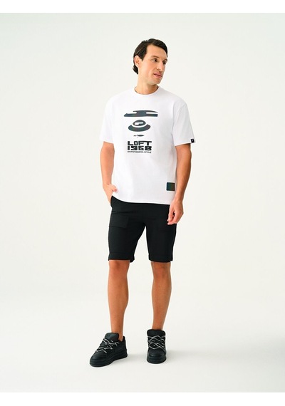 LOFT Loose Fit Erkek Tshirt K.kol Lf2036407 Q1.v1 Beyaz
