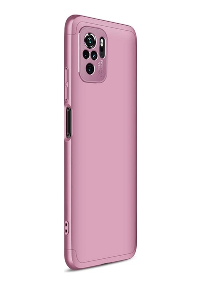 Microsonic Xiaomi Redmi Note 10S Kılıf Double Dip 360 Protective