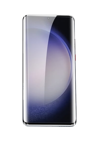 Zore Samsung Galaxy Uyumlu S23 Ultra 5in1 Easy Body Ekran Koruyucu-siyah
