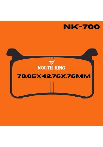 Honda Cbr Rr 1000 2018 North King Organik Ön Fren Balatası Nk700