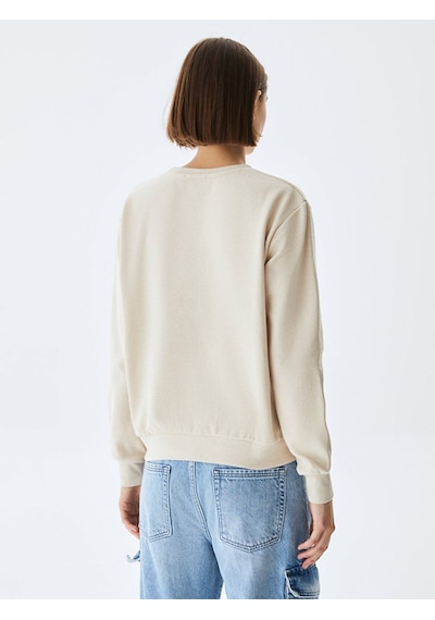 Ltb Krem Sweatshırt 011268110860387 14473 Krem