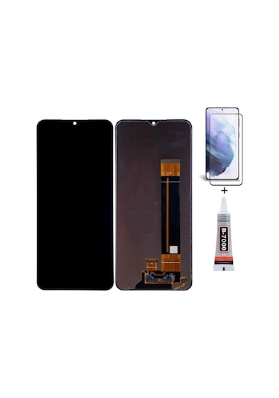 Samsung A23 A235f Uyumlu Ekran Lcd Dokunmatik B7000 15ml Yapıştırıcı Ve Kırılmaz Cam İle Beraber Yc