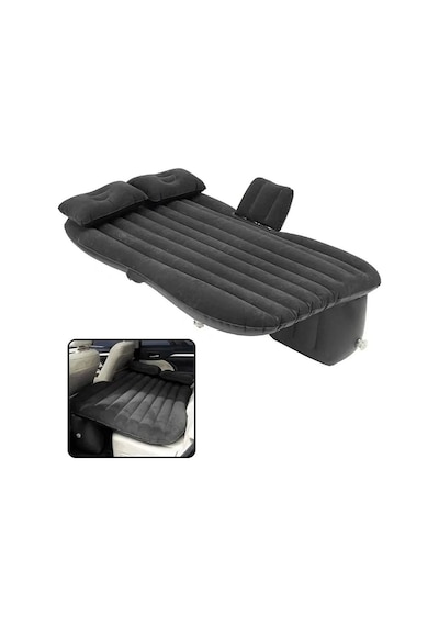 Avenli Floked Air Bed Tek Kişilik 180cm 85cm 33m Siyah