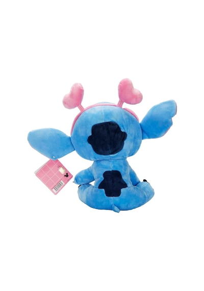 Kalp Taçlı Stitch Peluş 25 Cm - Sevimli Lilo Ve Stitch Oyuncak Mavi