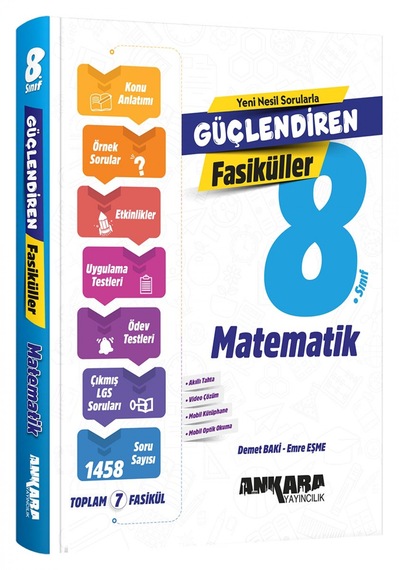 Ankara Yay. 8.sınıf Güçlendiren Matematik Fasikül Set