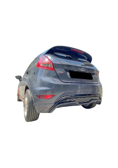 Ford Fiesta 2009-2017 Uyumlu Parlak Siyah Plastik St Difüzör