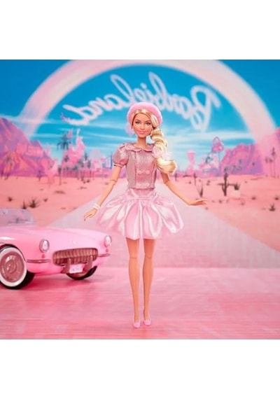 Pembe Bluz Ve Tütü Etkili Koleksiyonluk Bebek Seti