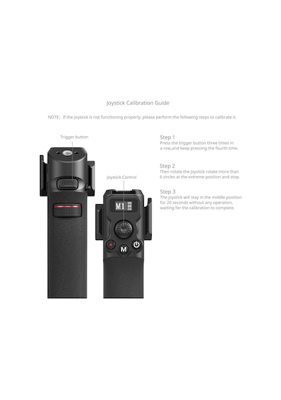 Smallrig 4329 Djı Rs Serisi İçin Kablosuz Kontrol Sapı