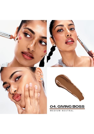 Sacheu Contour Stay-n Uzun Süre Kalıcı Likit Kontür 04 Giving Boss 9.57ml