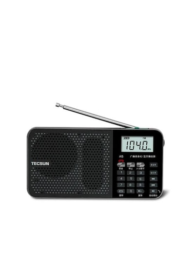 Tecsun A5 Taşınabilir Şarjlı Cep Bluetooth Mp3 Radyosu