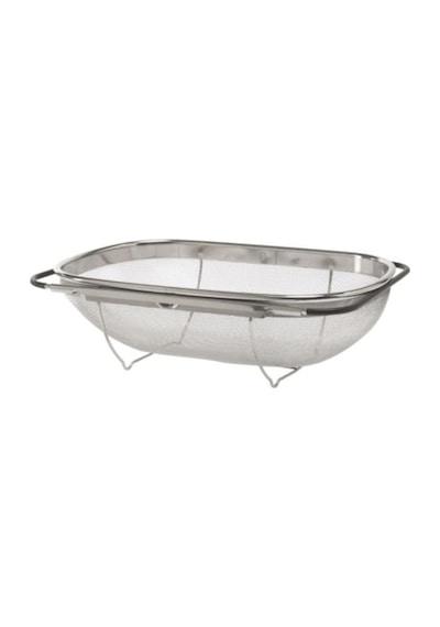 Idealisk Colander, Stainless Steel, Black 34 X 23 Cm Çok Renkli