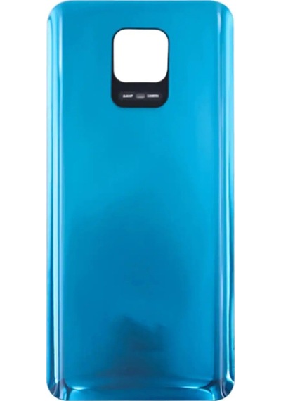 Teknonet Xiaomi Redmi Note 9 Pro Uyumlu Batarya Kapağı - Mavi Mavi