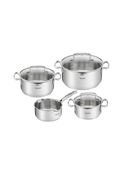 Tefal Duetto Plus 3 Parçalı Tencere Seti 16/20/24 Cm + Tencere 16 Cm + 3 Kapak, İndüksiyona, Termofüzyona, Ölçüm İşaretlerine Uygun, Bulaşık Makinesinde Yıkanabilir, Fırına Uygun, Paslanmaz Çelik Siyah Tefal Duetto Plus 3 Parçalı Tencere Seti 16/20/24 Cm + Tencere 16 Cm + 3 Kapak, İndüksiyona, Termofüzyona, Ölçüm İşaretlerine Uygun, Bulaşık Makinesinde Yıkanabilir, Fırına Uygun, Paslanmaz Çelik Siyah