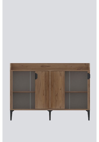 Harmony Maxi 4 Kapaklı Kahve Köşesi, Stüdyo Mutfak 128x91x44 Cm Atlas Çam Modern Tasarım Kahverengi Harmony Maxi 4 Kapaklı Kahve Köşesi, Stüdyo Mutfak 128x91x44 Cm Atlas Çam Modern Tasarım Kahverengi