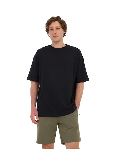 Kinetix Mb Oversıze 11bs201 6fx Siyah Erkek Kısa Kol T-shirt