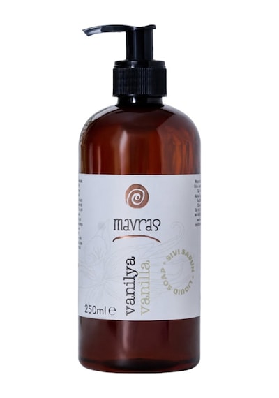 Mavras Vanilyalı Zeytinyağı Sabunu 250 Ml - 5 Adet Tarı