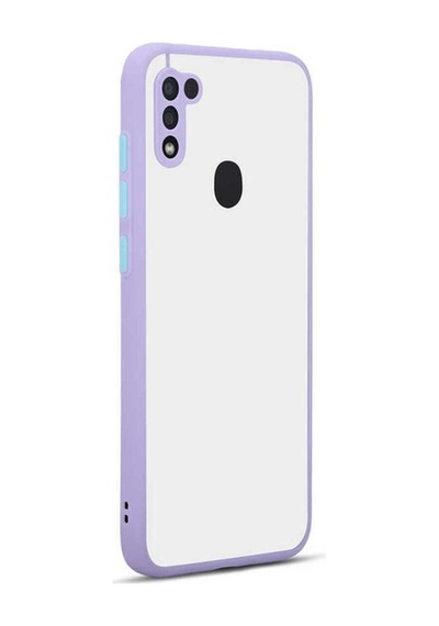 Galaxy A11 Kılıf Zore Hux Kapak Lila